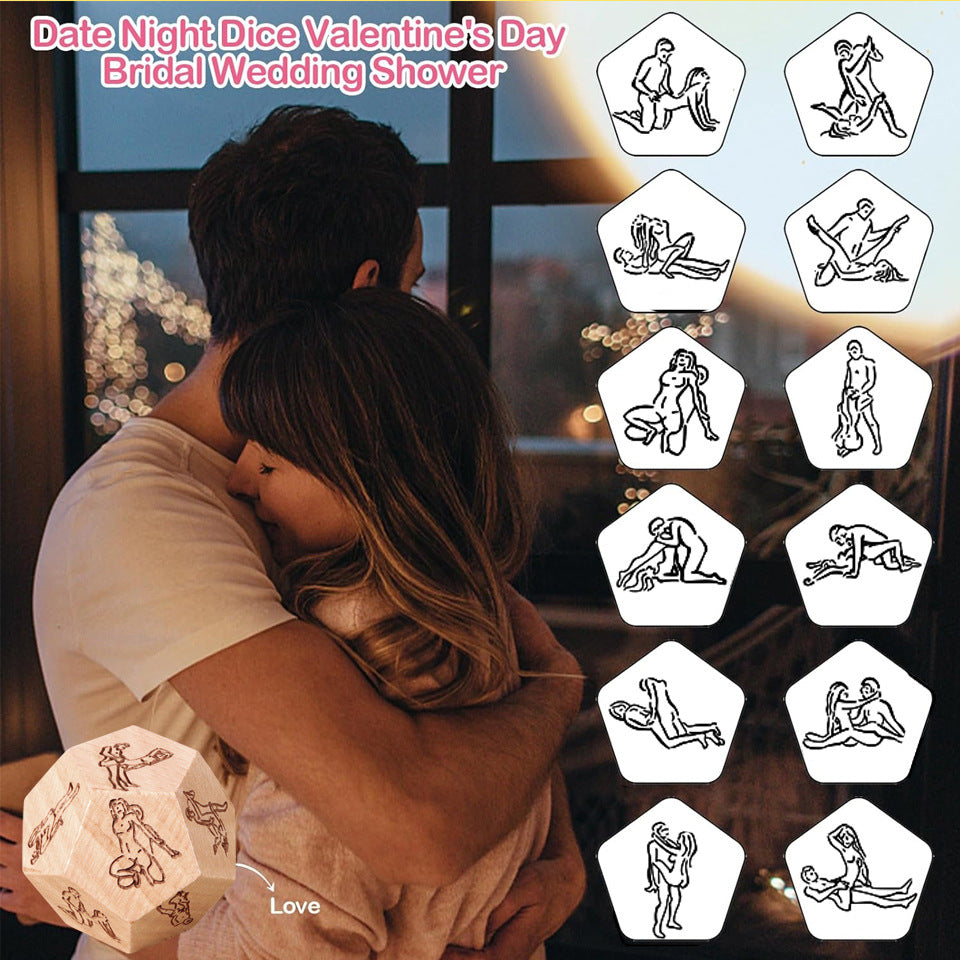 Valentines Day Gifts💘，Romantic Date Night Dice Set 🎲– Fun & Surprising Gifts for Couples, Boyfriend & Girlfriend 💑